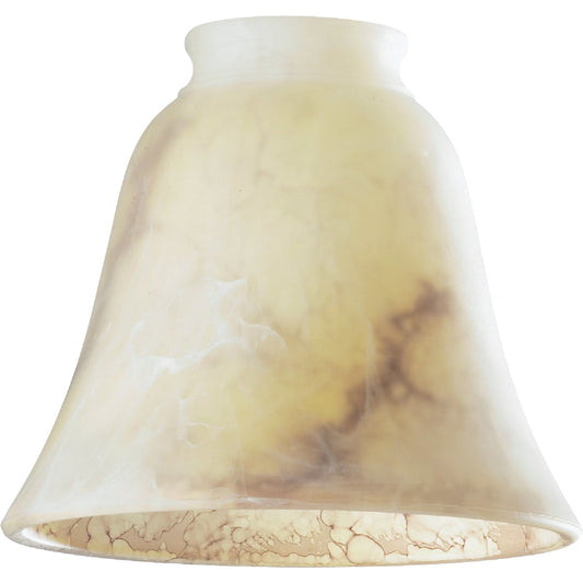 Westinghouse 4-3/4 In. Brown Marble Bell Glass Shade