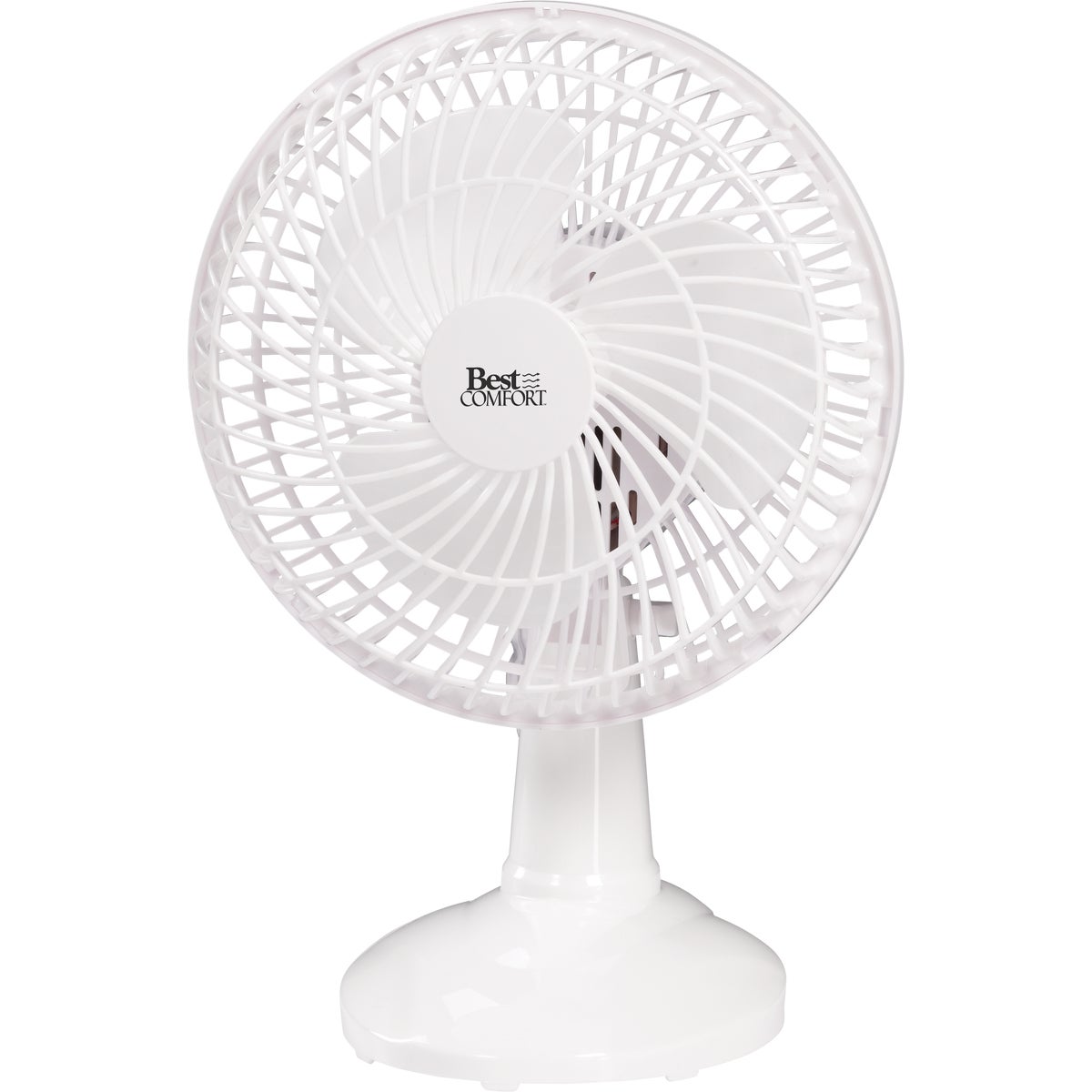 Best Comfort 6 In. 2-Speed White Clip-On Fan