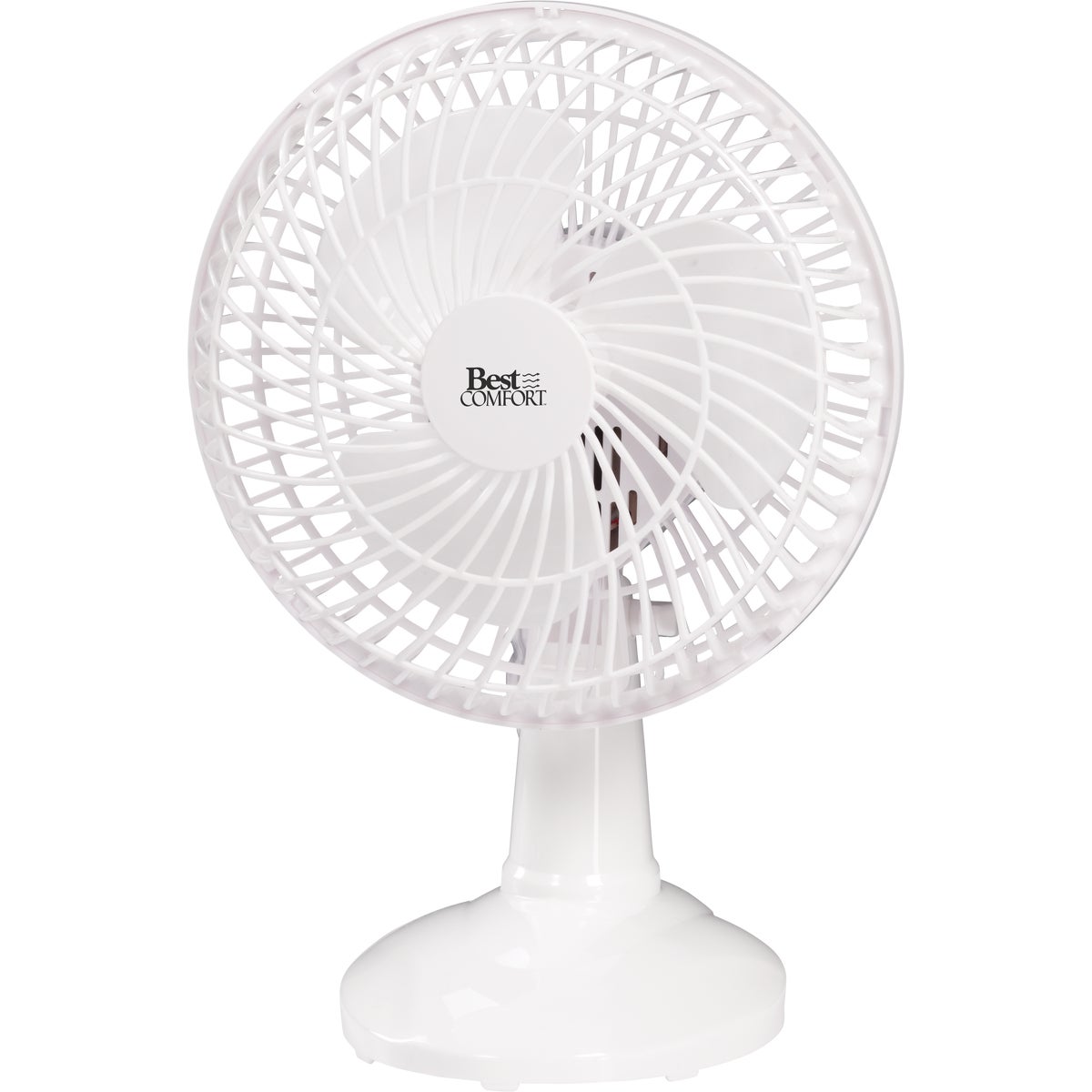 Best Comfort 6 In. 2-Speed White Clip-On Fan