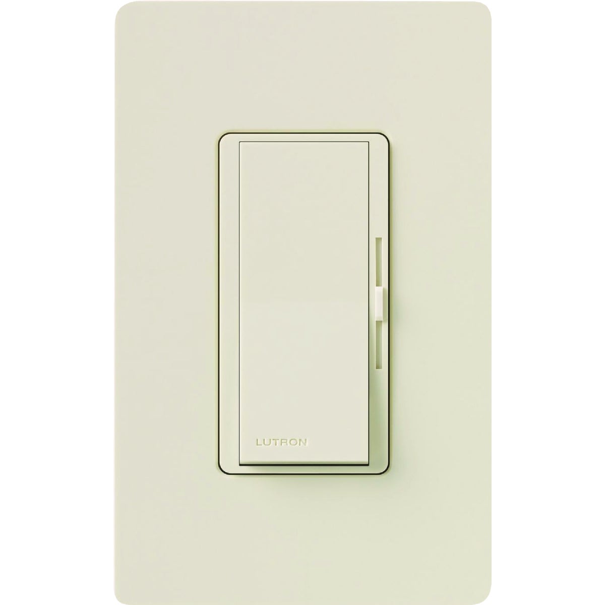 Lutron Diva Incandescent Light Almond Slide Dimmer Switch