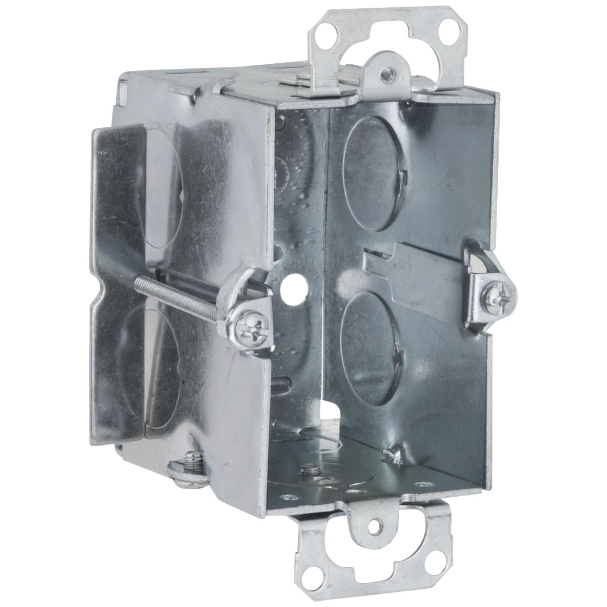 Raco 1-Gang Steel Welded Adjustable Wall Box