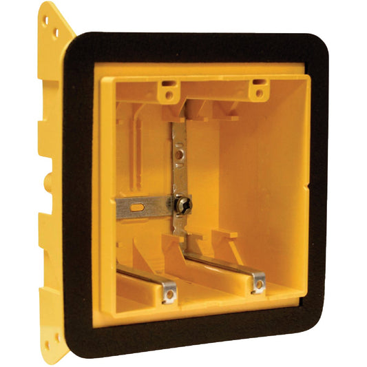 Raco 2-Gang PVC Molded Vapor Barrier Wall Box