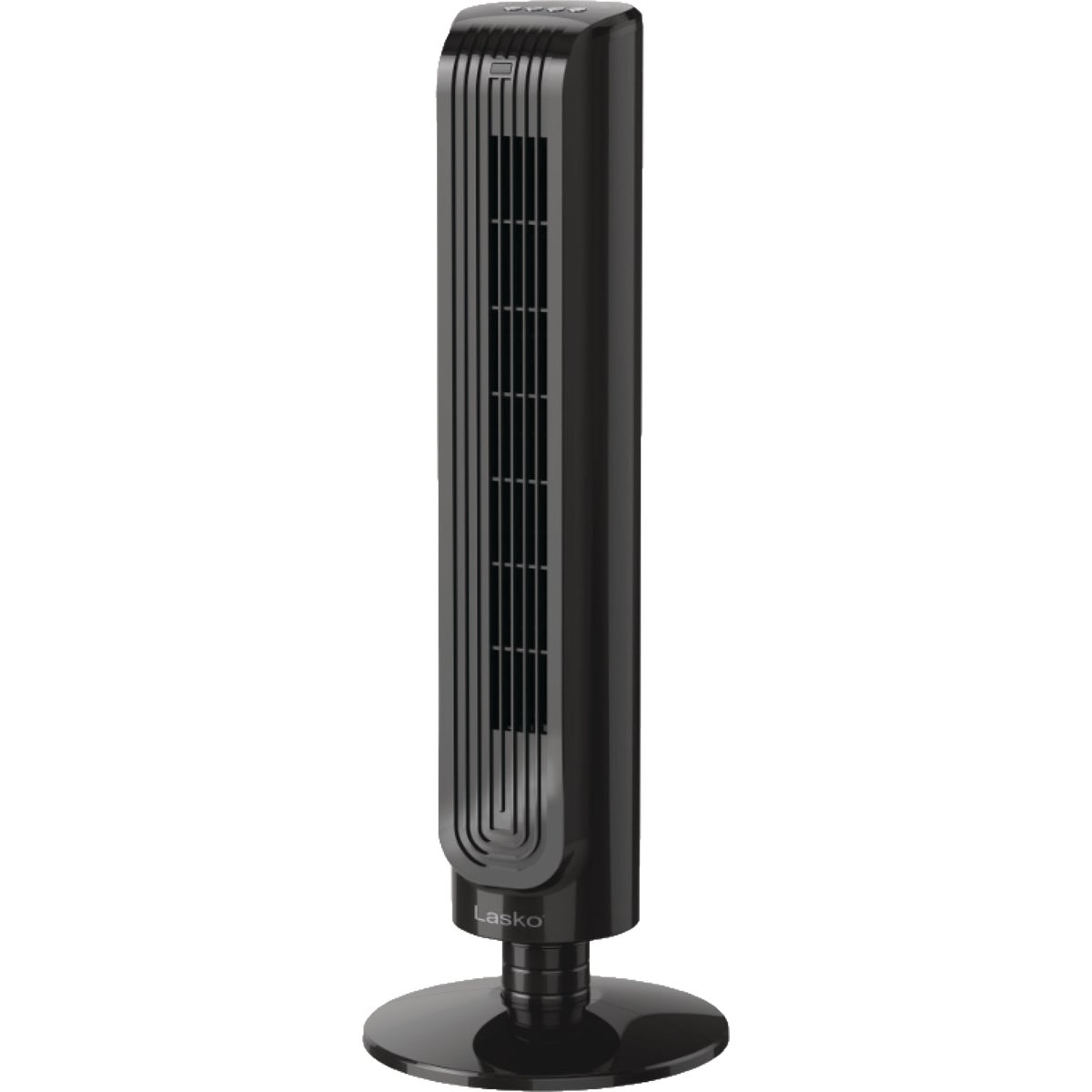 Lasko 32 In. 3-Speed Oscillating Black Tower Fan with Remote Control