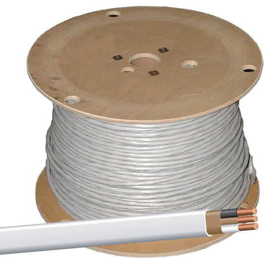 Romex 450 Ft. 14-2 Solid White NMW/G Electrical Wire