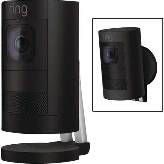 Ring Stick Up Cam Battery Operated Indoor/Outdoor Black Security Camera