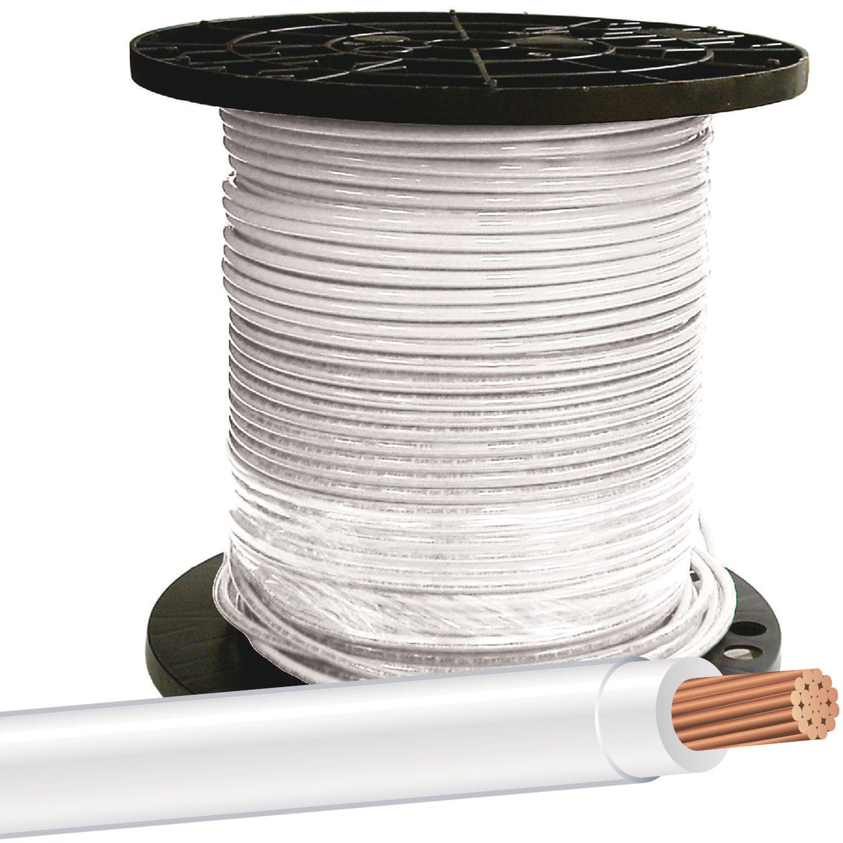 Southwire 500 Ft. 8 AWG Stranded White THHN Electrical Wire