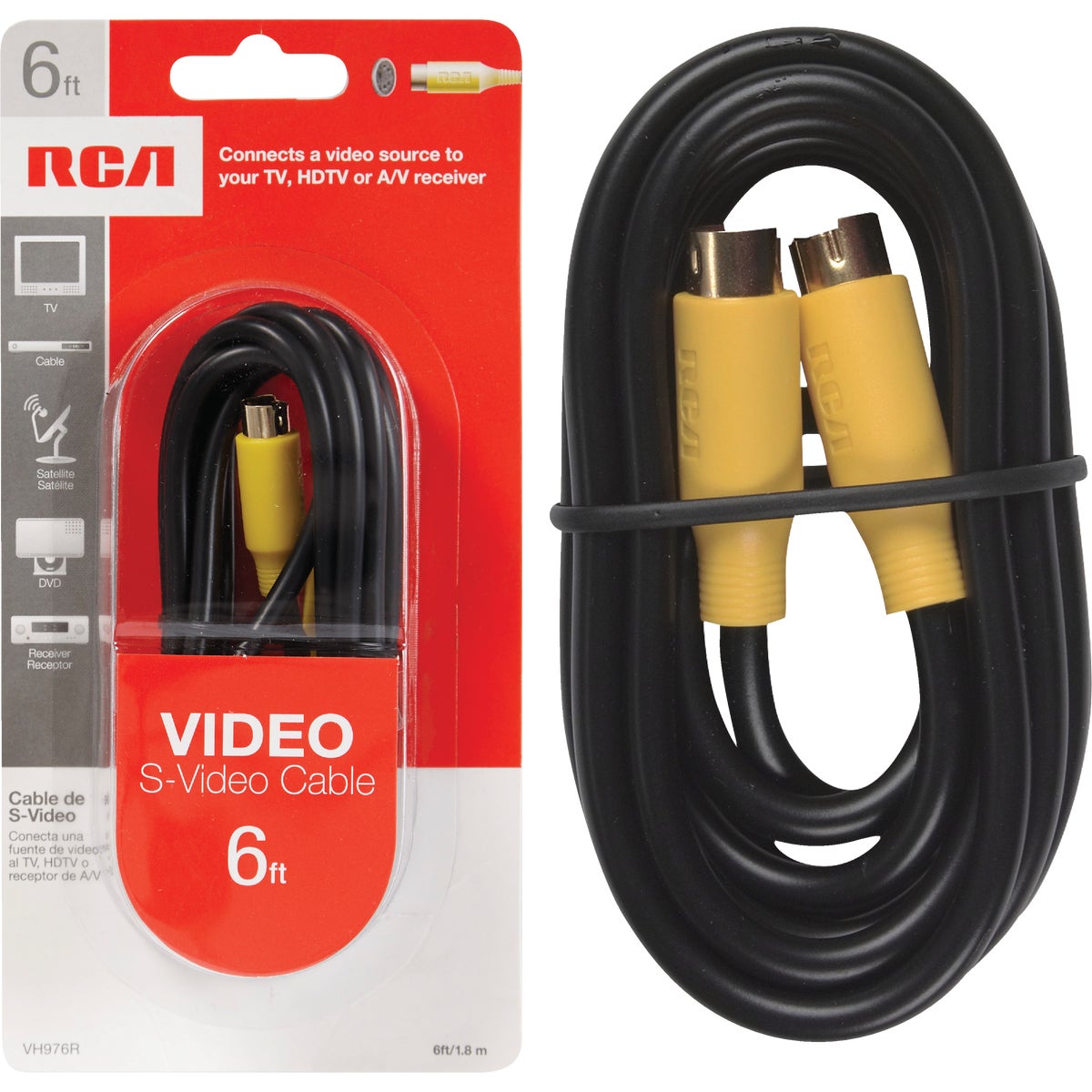 RCA 6 Ft. S-Video Cable