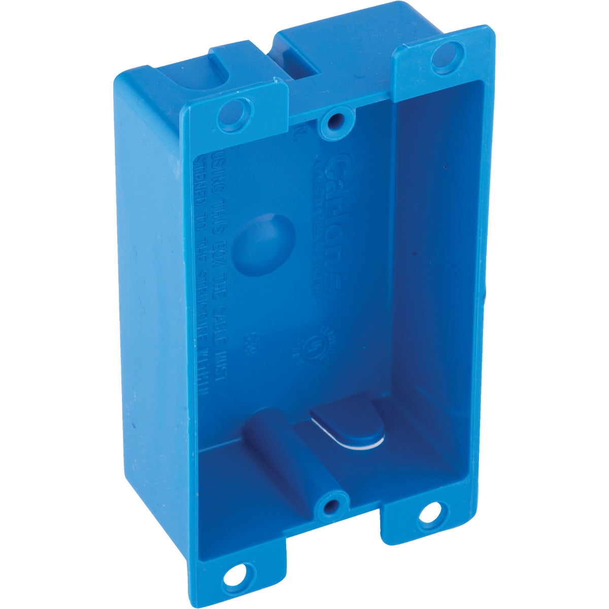 Carlon 1-Gang PVC Molded Old Work Switch Box