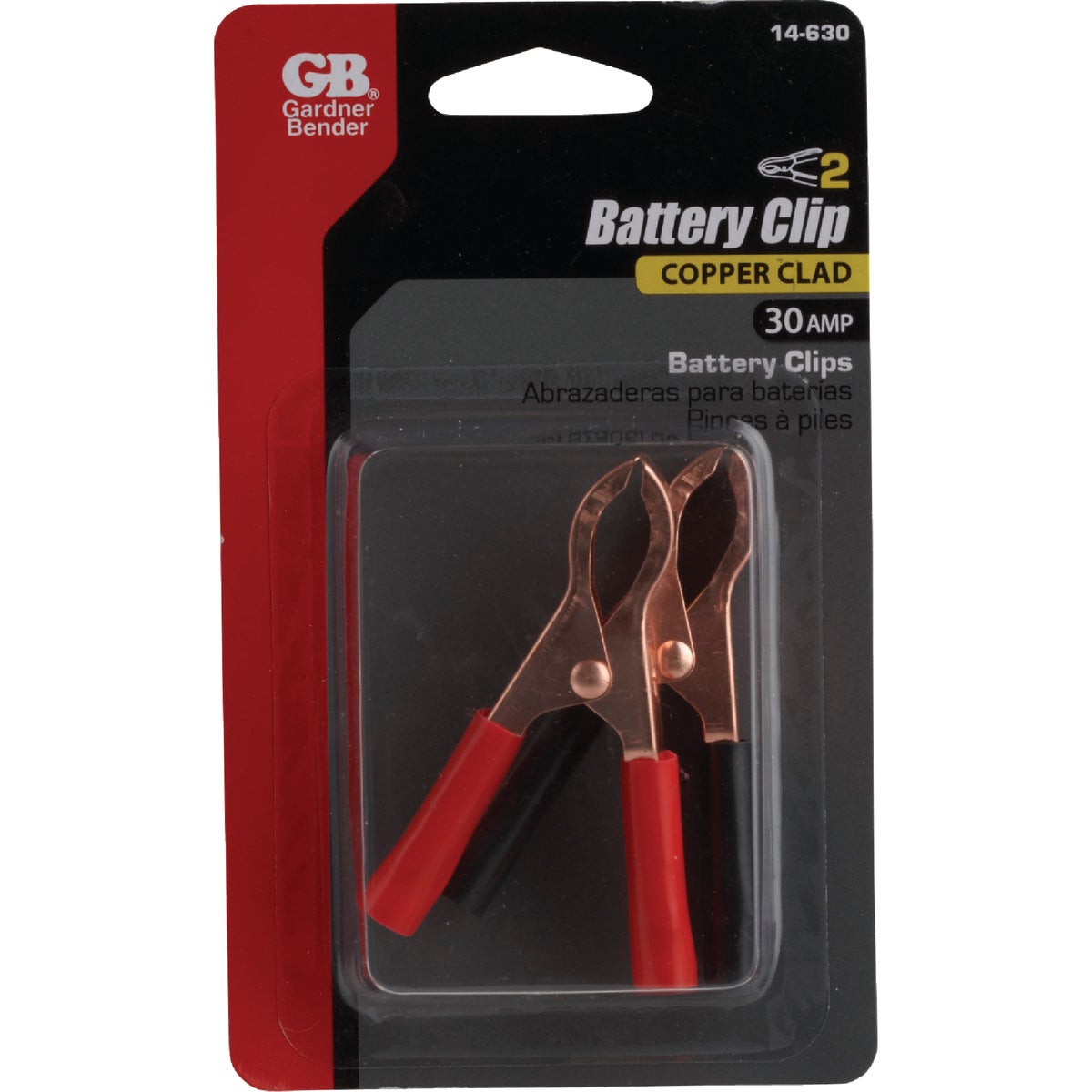 Gardner Bender 30A 3 In. Heavy-Duty Battery Clamp (2-Pack)