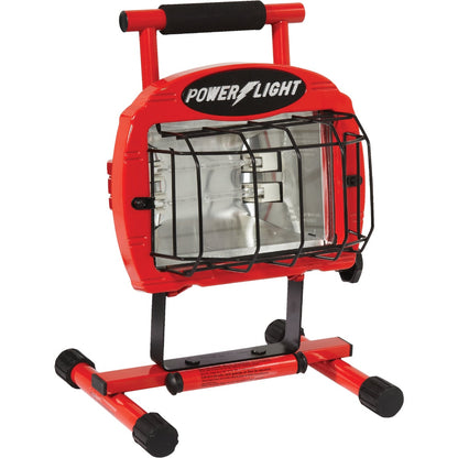 Designers Edge Power Light 9600 Lm. Halogen H-Stand Portable Work Light