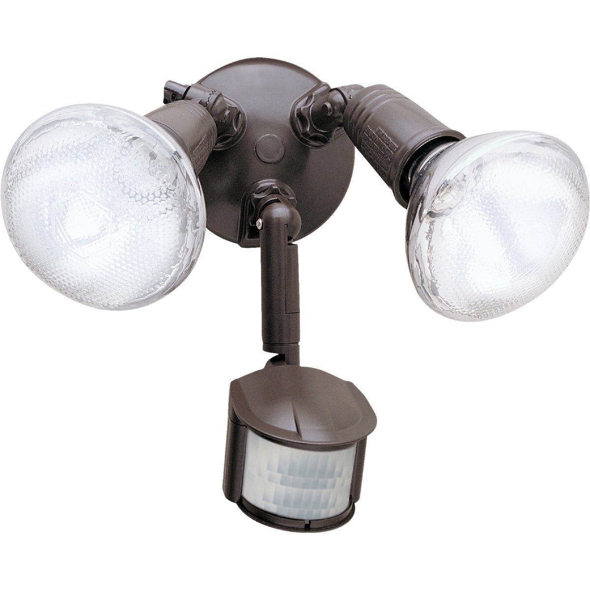 All-Pro Bronze Motion Sensing Dusk To Dawn Incandescent Floodlight Fixture