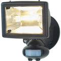 Designers Edge Brown Motion Sensing Dusk To Dawn Halogen Floodlight Fixture