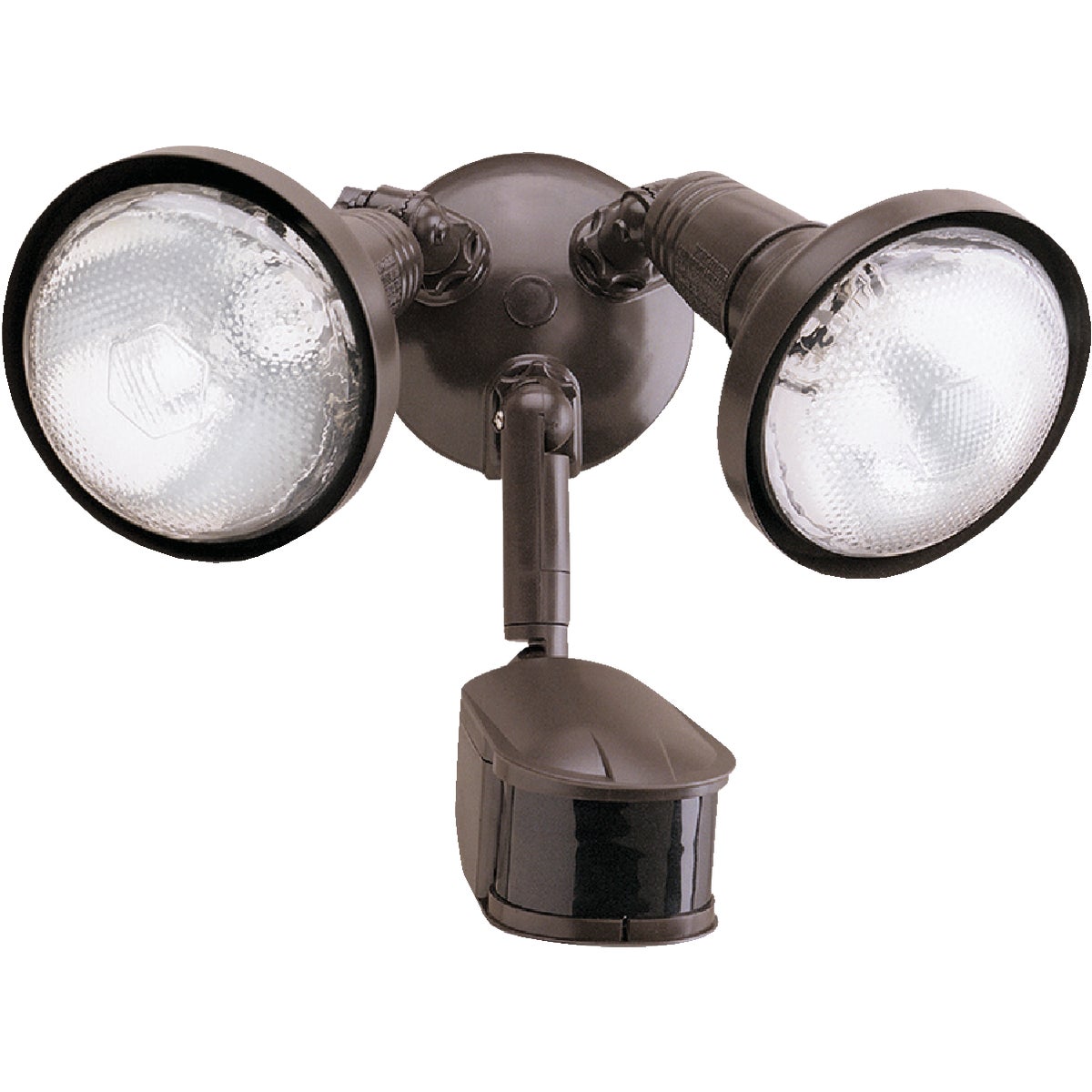 All-Pro Bronze Motion Sensing Dusk To Dawn Incandescent Floodlight Fixture