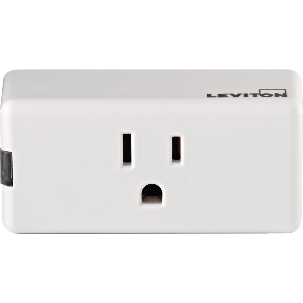 Leviton Decora Smart 15A Single WiFi Mini Outlet, White