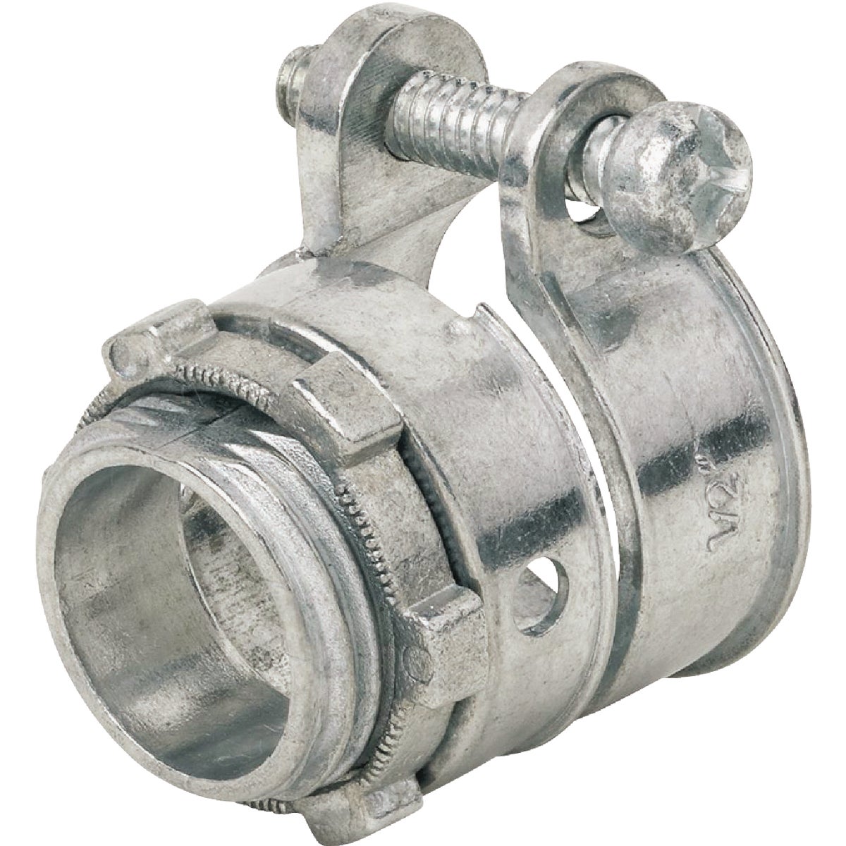 Southwire Madison Electric 3/4 In. Screw-In Flex Metal Straight Squeeze Conduit Connector (25-Pack)