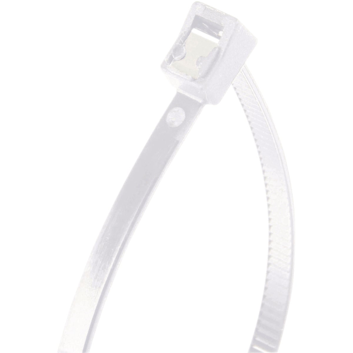 Gardner Bender Cutting Edge 11 In. x 0.169 In. Natural Nylon Self-Cutting Cable Tie (50-Pack)