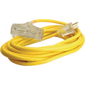Coleman Cable Polar Solar 25 Ft. 12/3 Cold Weather 3-Outlet Extension Cord
