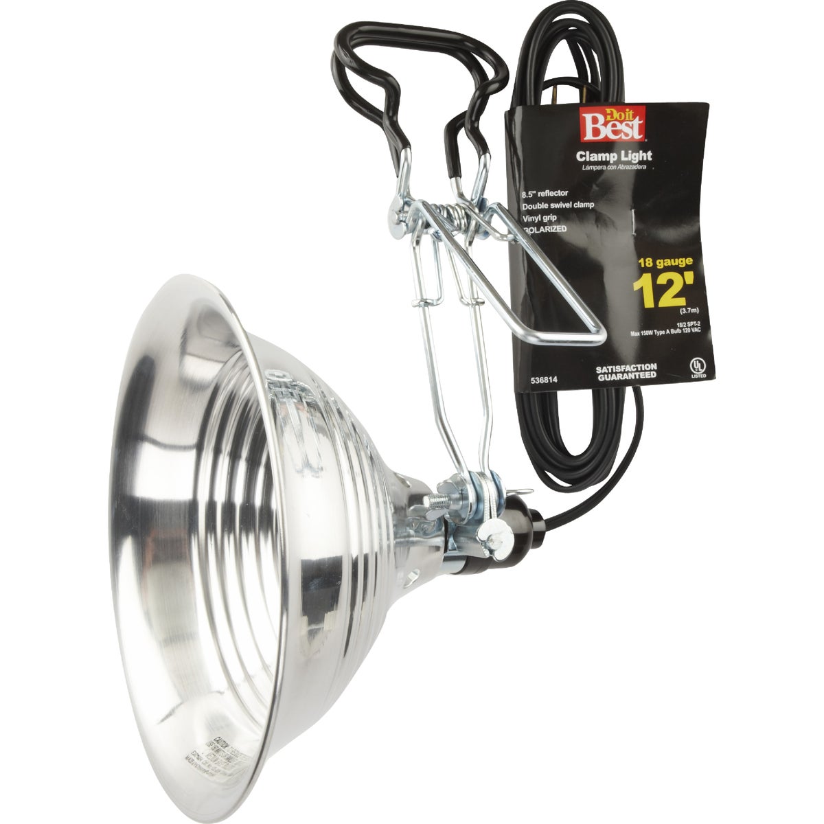 Do it 150W 8-1/2 In. Clamp Lamp