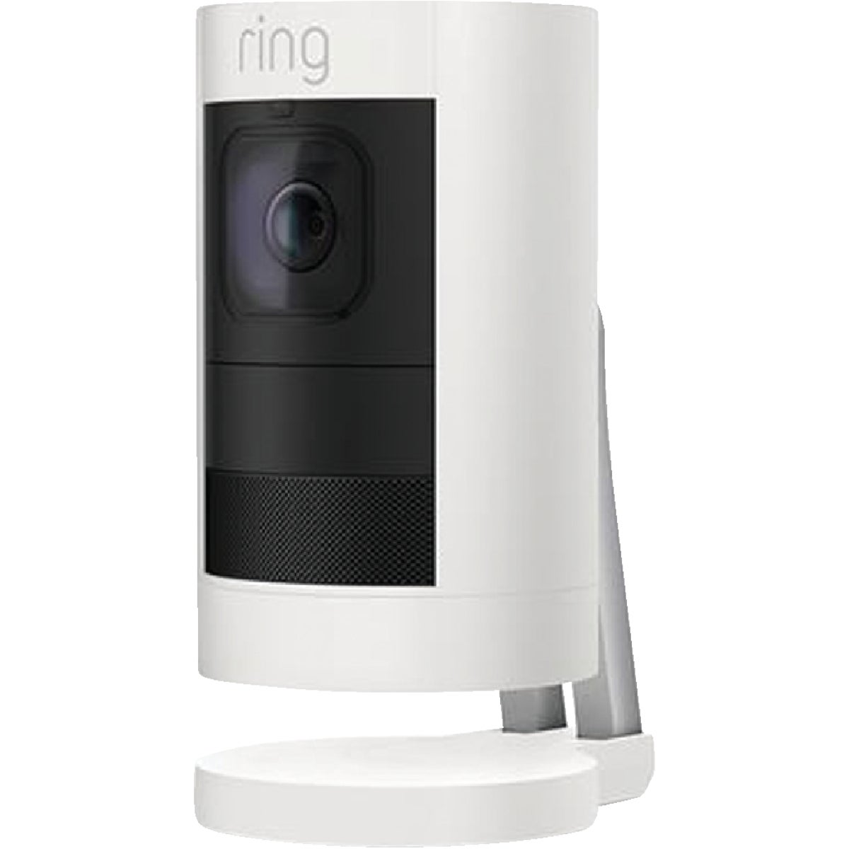 Ring Stick Up Cam Battery Operated Indoor/Outdoor White Security Camera