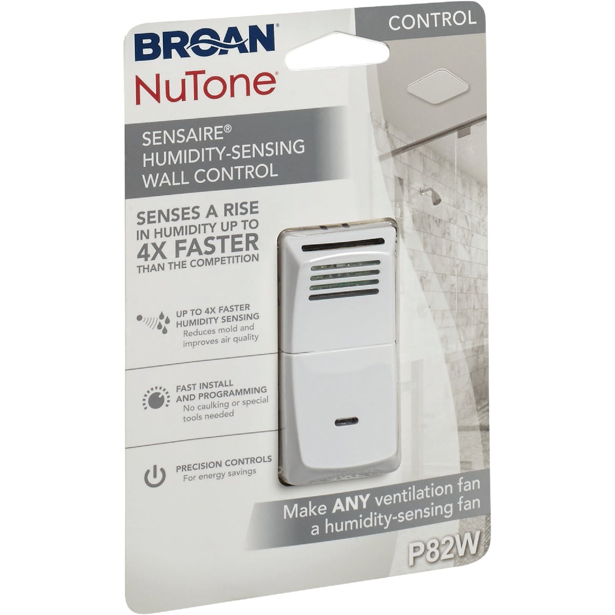 Broan Sensaire White 720W Humidity Sensing Control Switch