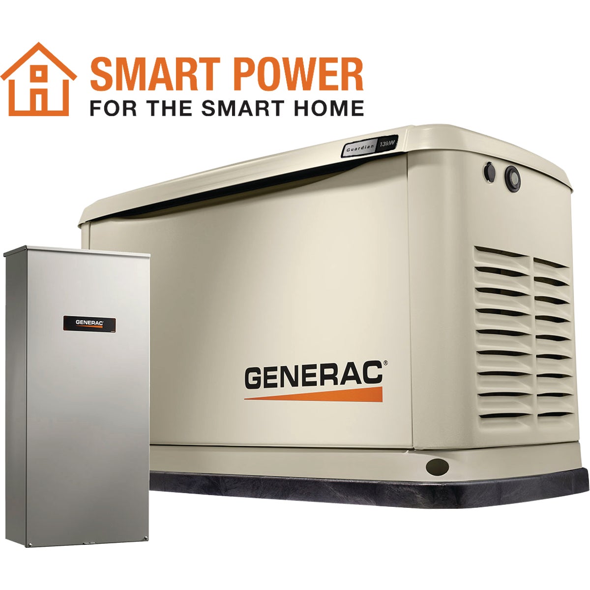 Generac Guardian WiFi 13,000W Natural Gas/LP Home Standby Generator