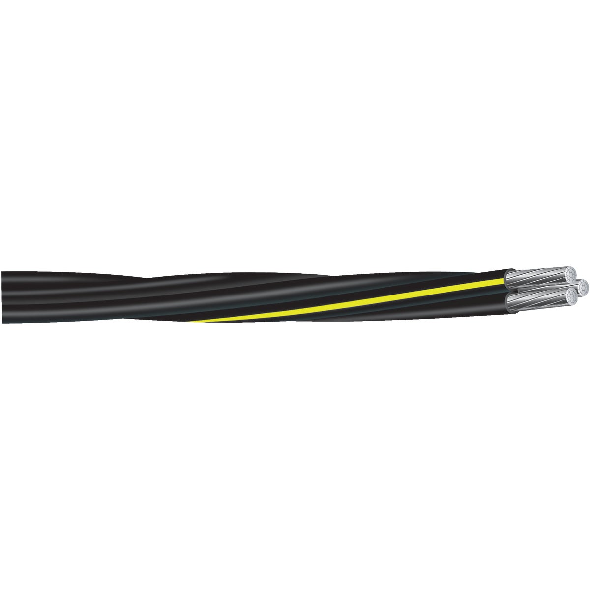 Southwire 500 Ft. 4/0-4/0-2/0 AWG 3-Conductor Underground Service Entrance Cable Electrical Wire