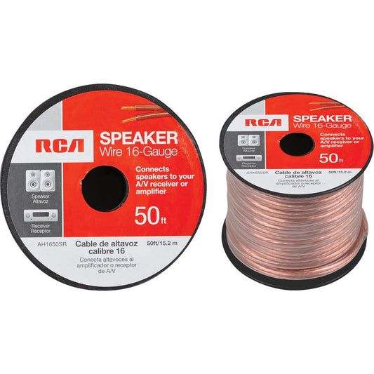 RCA 50 Ft. 16-2 Stranded Speaker Wire