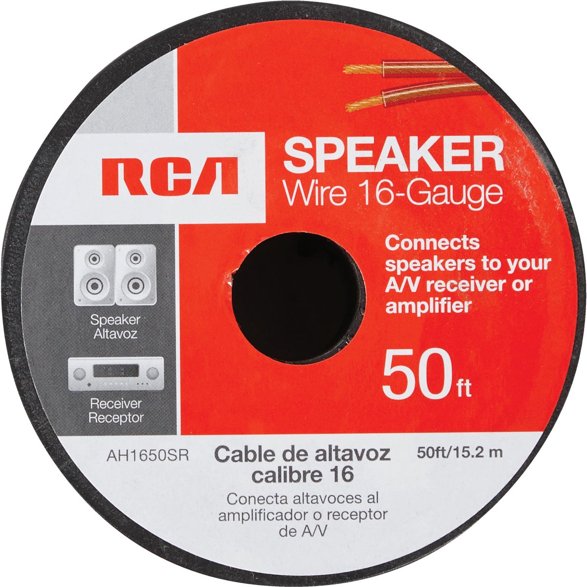 RCA 50 Ft. 16-2 Stranded Speaker Wire