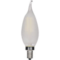 Satco Nuvo 40W Equivalent Warm White Frosted CA10 Candelabra LED Decorative Light Bulb (2-Pack)