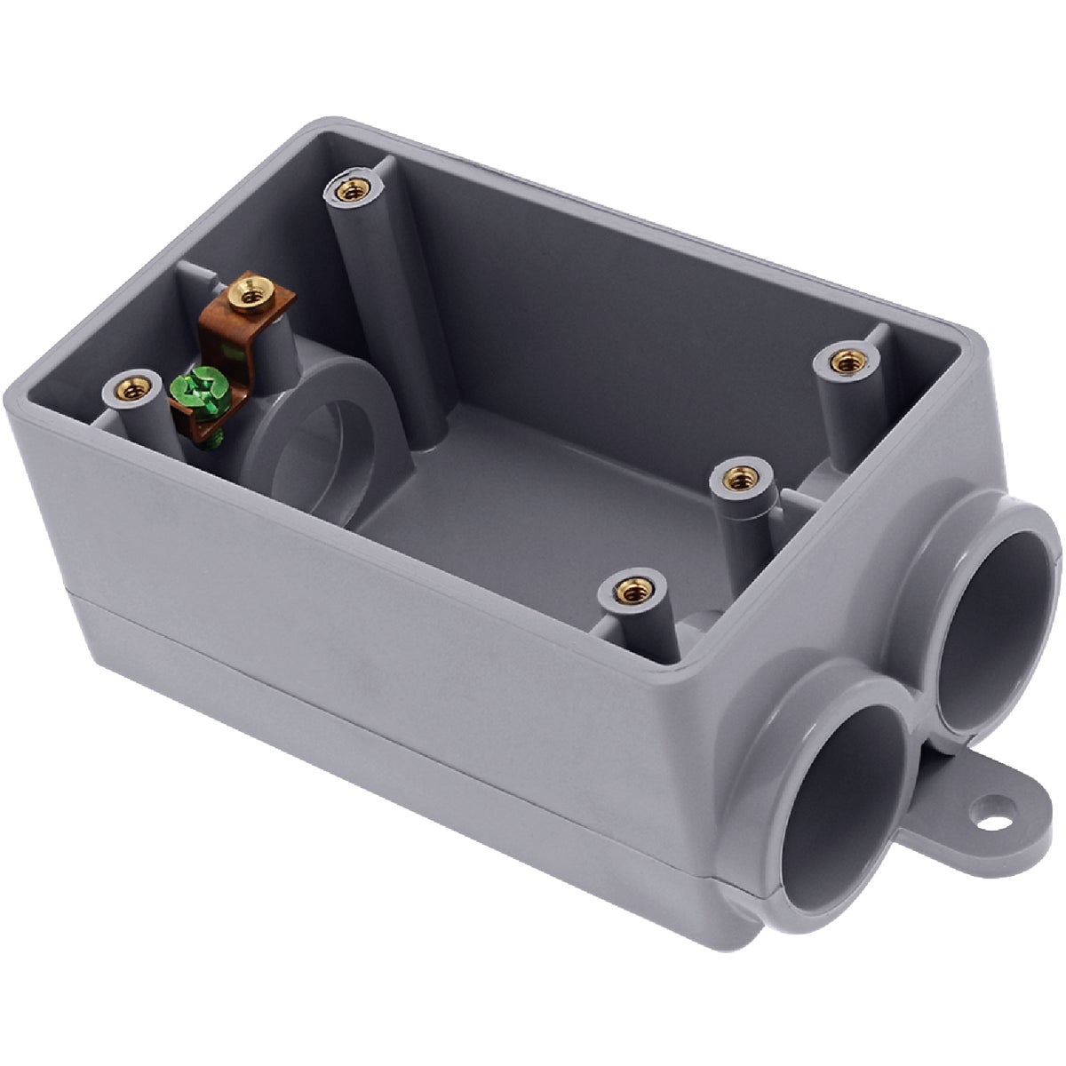 IPEX Kraloy 1-Gang PVC Molded FSCC Wall Box, 1/2 In.