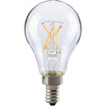 Satco 40W Equivalent Warm White A15 Candelabra Dimmable Traditional LED Light Bulb (2-Pack)