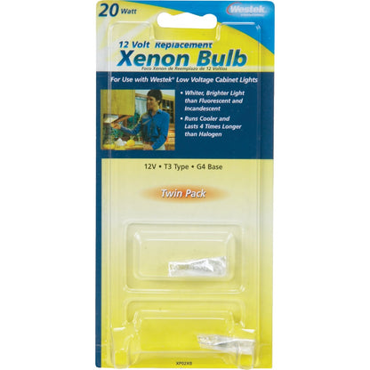 Good Earth Lighting 20W Clear Bi-Pin Base G4 Replacement Xenon Special Purpose Light Bulb