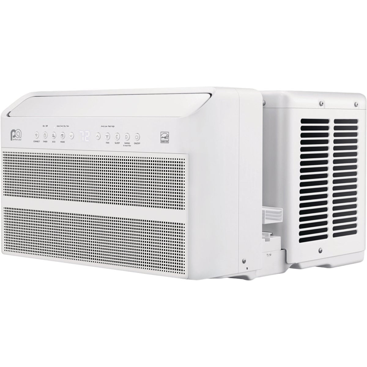 Perfect Aire 8000 BTU 350 Sq. Ft. Window Air Conditioner with U-Shaped Inverter