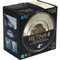 Liteline Trenz Retina 4 In. New Construction/Remodel IC Rated Brushed Nickel Recessed Light Kit