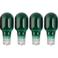 Moonrays 4W Green T5 Wedge Base Landscape Low Voltage Light Bulb (4-Pack)