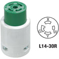 Leviton 30A 125V250V 4-Wire 3-Pole Commercial Grade Locking Cord Connector