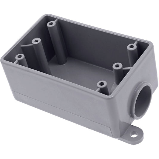 IPEX Kraloy 1-Gang PVC Molded FSE Wall Box, 1/2 In.