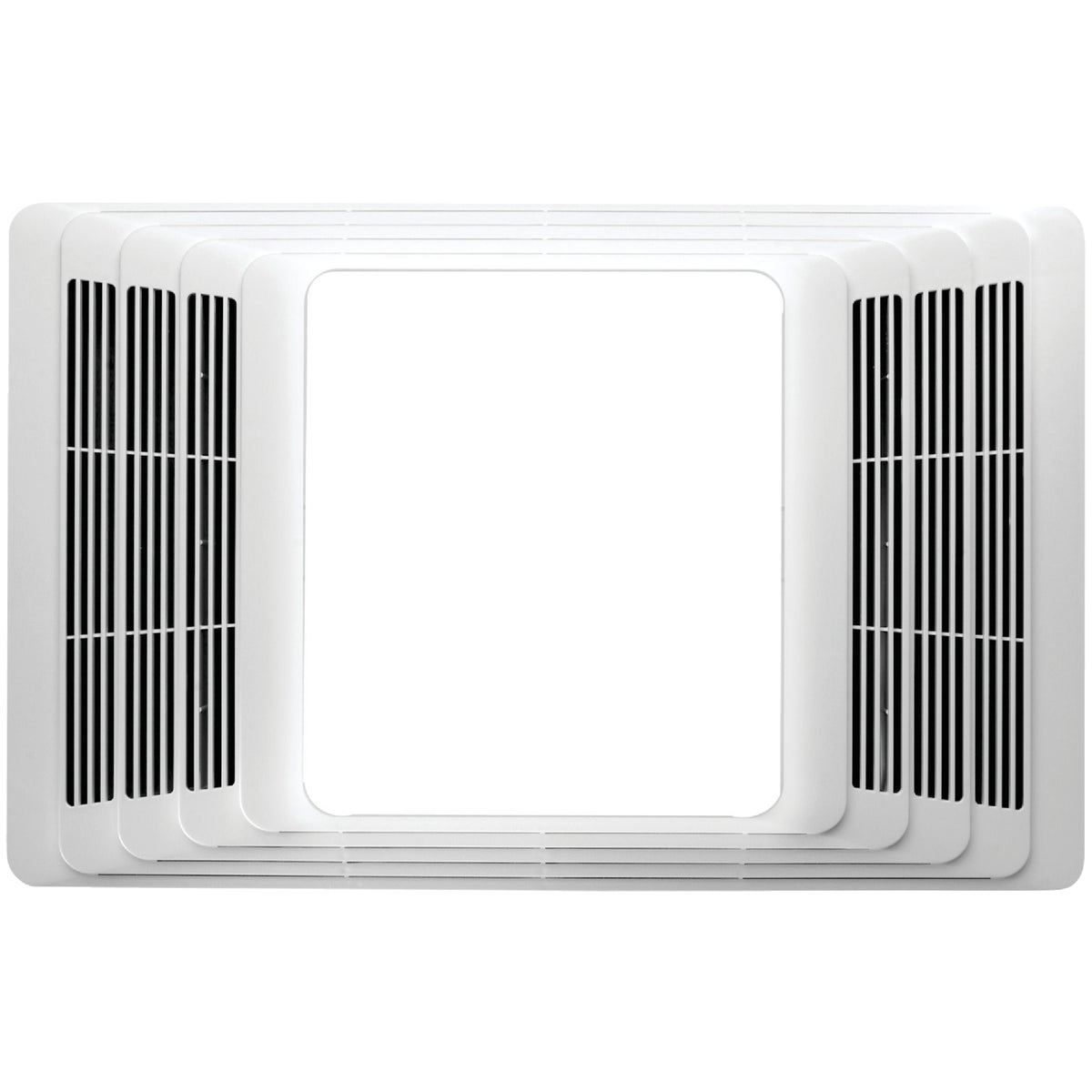 Broan 80 CFM 2.0 Sone Bath Exhaust Fan with Heater & Light