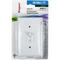 Wiremold On-Wall White PVC 1 In. Switch Kit