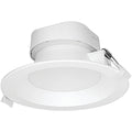 Satco 5 In./6 In. Direct Wired IC Rated White 4000K LED Recessed Light Kit