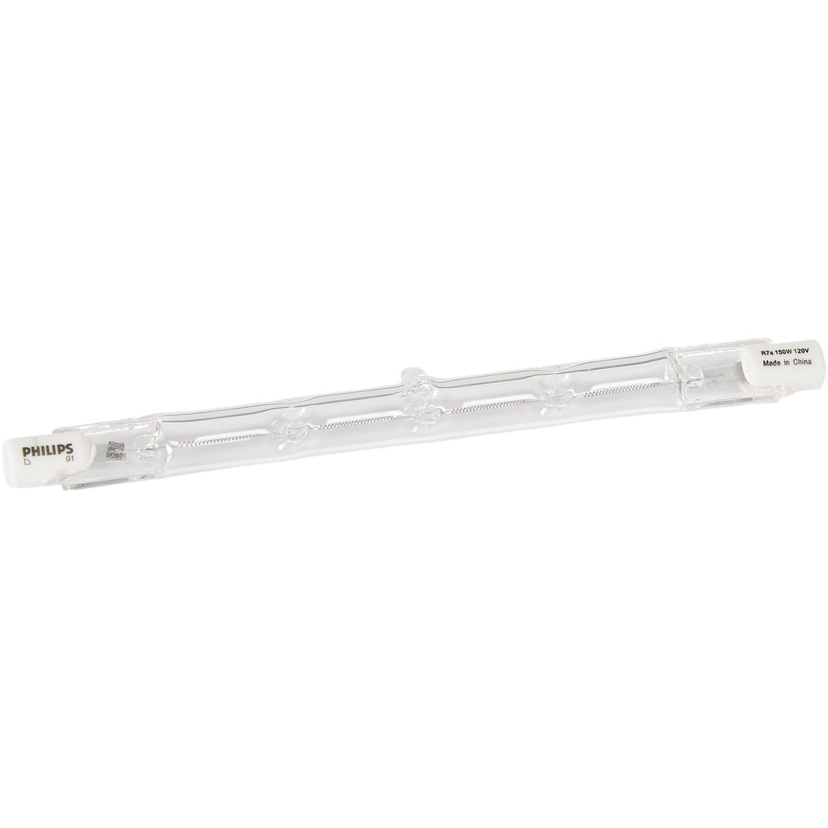 Philips 150W 120V Clear R7S Base T3 Halogen Work & Security Lighting Light Bulb (2-Pack)