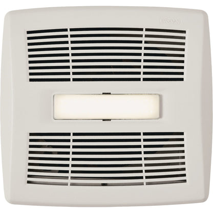 Broan Flex Series 110 CFM 1.0 Sones Bathroom Exhaust Fan with Light