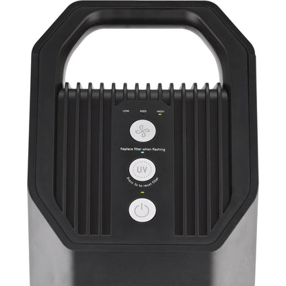 Perfect Aire 3-In-1 HEPA/Carbon 222 Sq. Ft. Tower Air Purifier with UV Sanitizer
