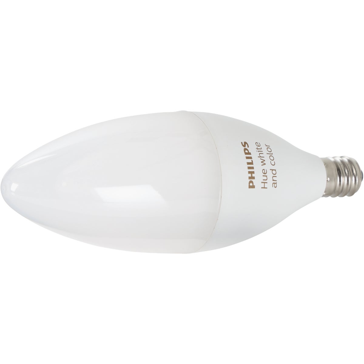 Philips Hue White & Color Ambiance 60W Equivalent B11 Candelabra LED Decorative Light Bulb