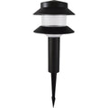Stonepoint LED Lighting Black Plastic 1-Light Pagoda Path Light