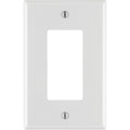 Leviton Decora 1-Gang Thermoplastic Nylon Mid-Way Rocker Wall Plate, White