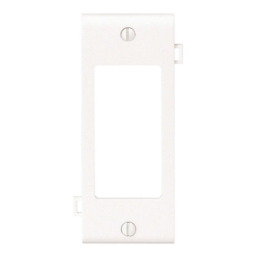 Leviton 1-Gang Plastic Sectional Rocker Decorator Wall Plate Center Panel, White