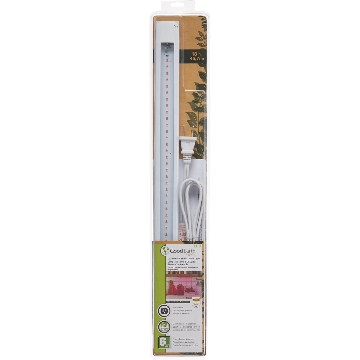 Good Earth Lighting 5W LED Under Cabinet Plant Light