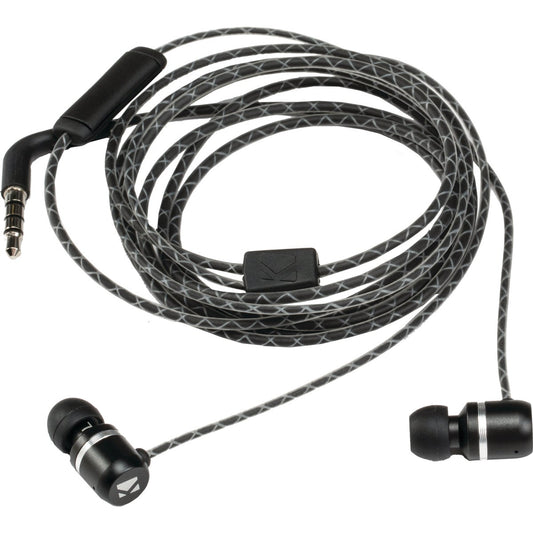 Kicker Microfit Black Earbuds