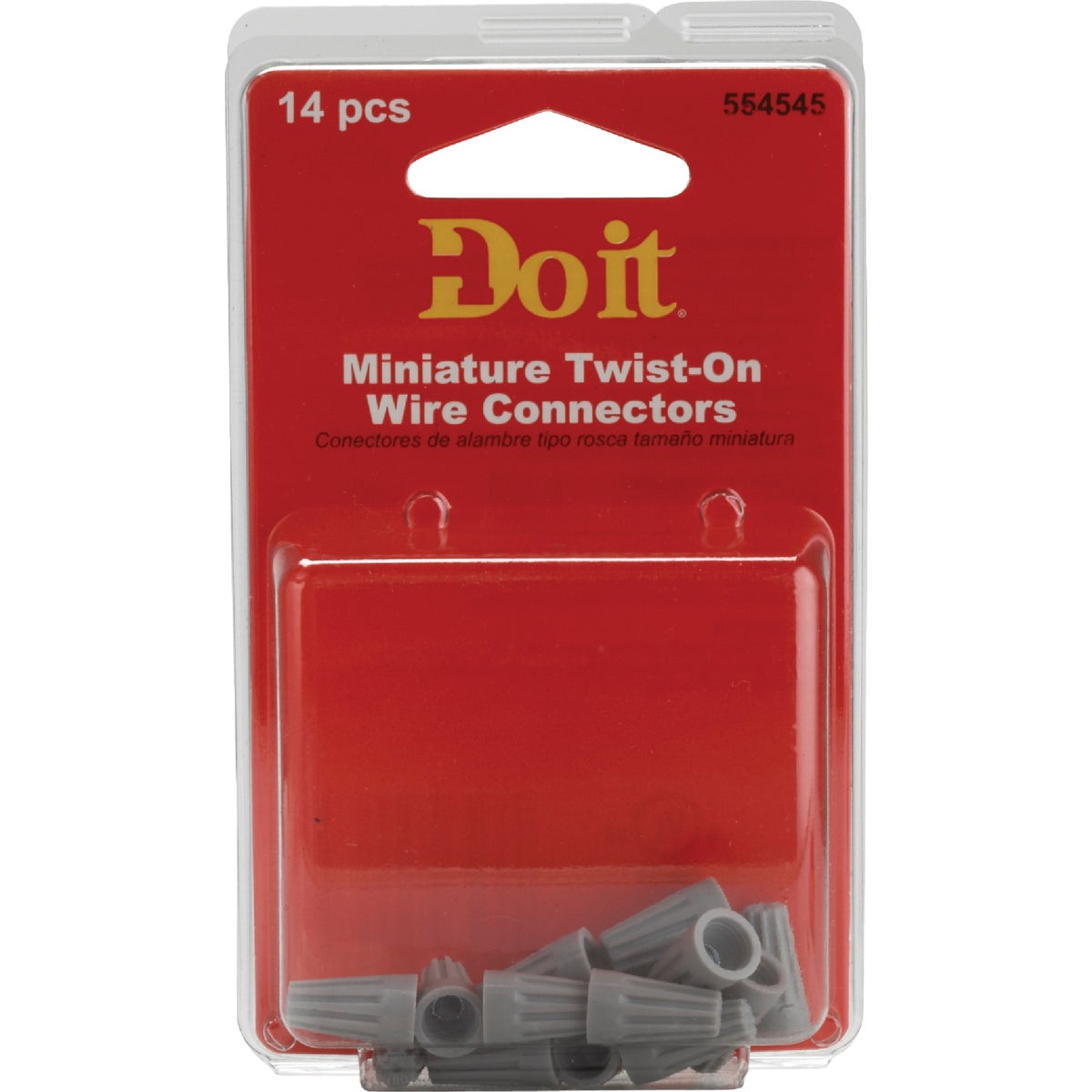 Do it Miniature Gray 22 AWG to 16 AWG Wire Connector (14-Pack)